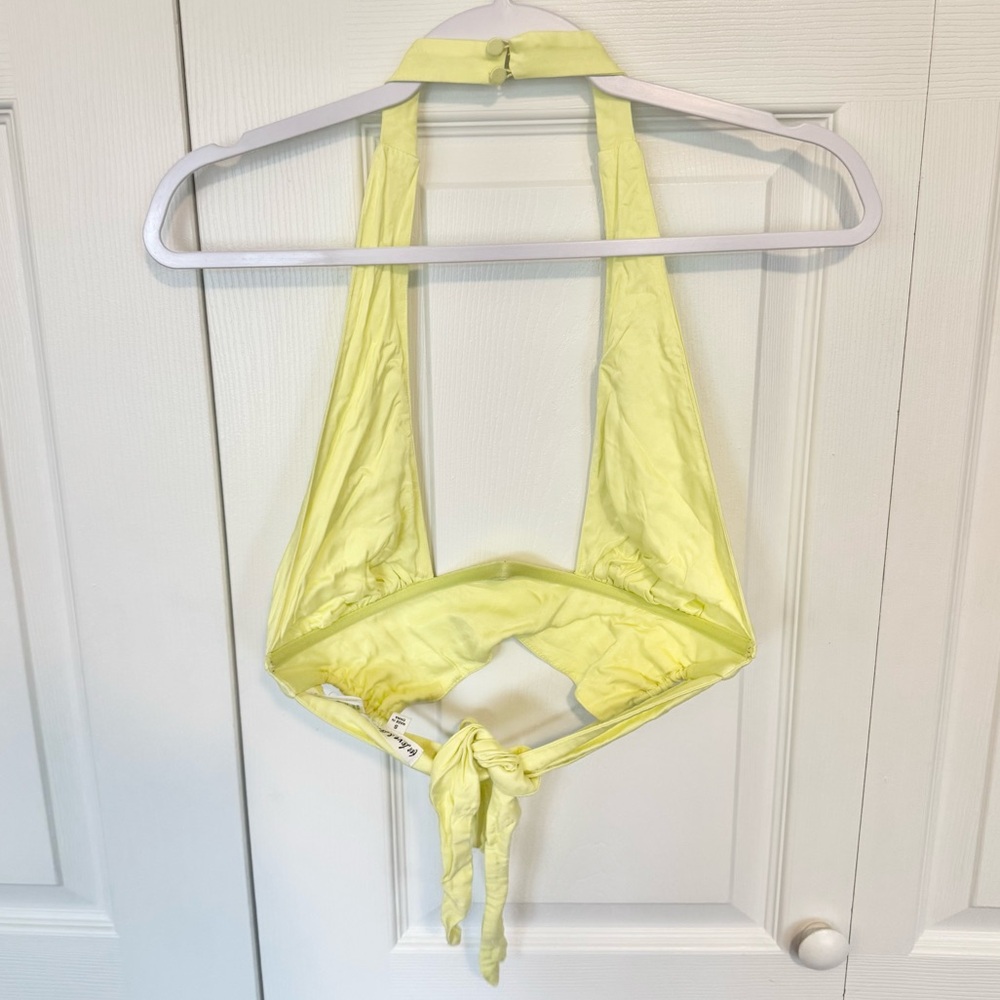 For Love And Lemons RANA CROSS FRONT CROP TOP - SMALL - Picture 3 of 6